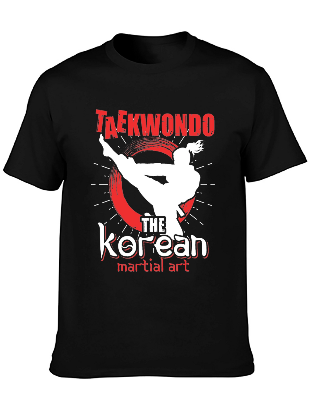 Taekwondo Korean Martial Art T-Shirt