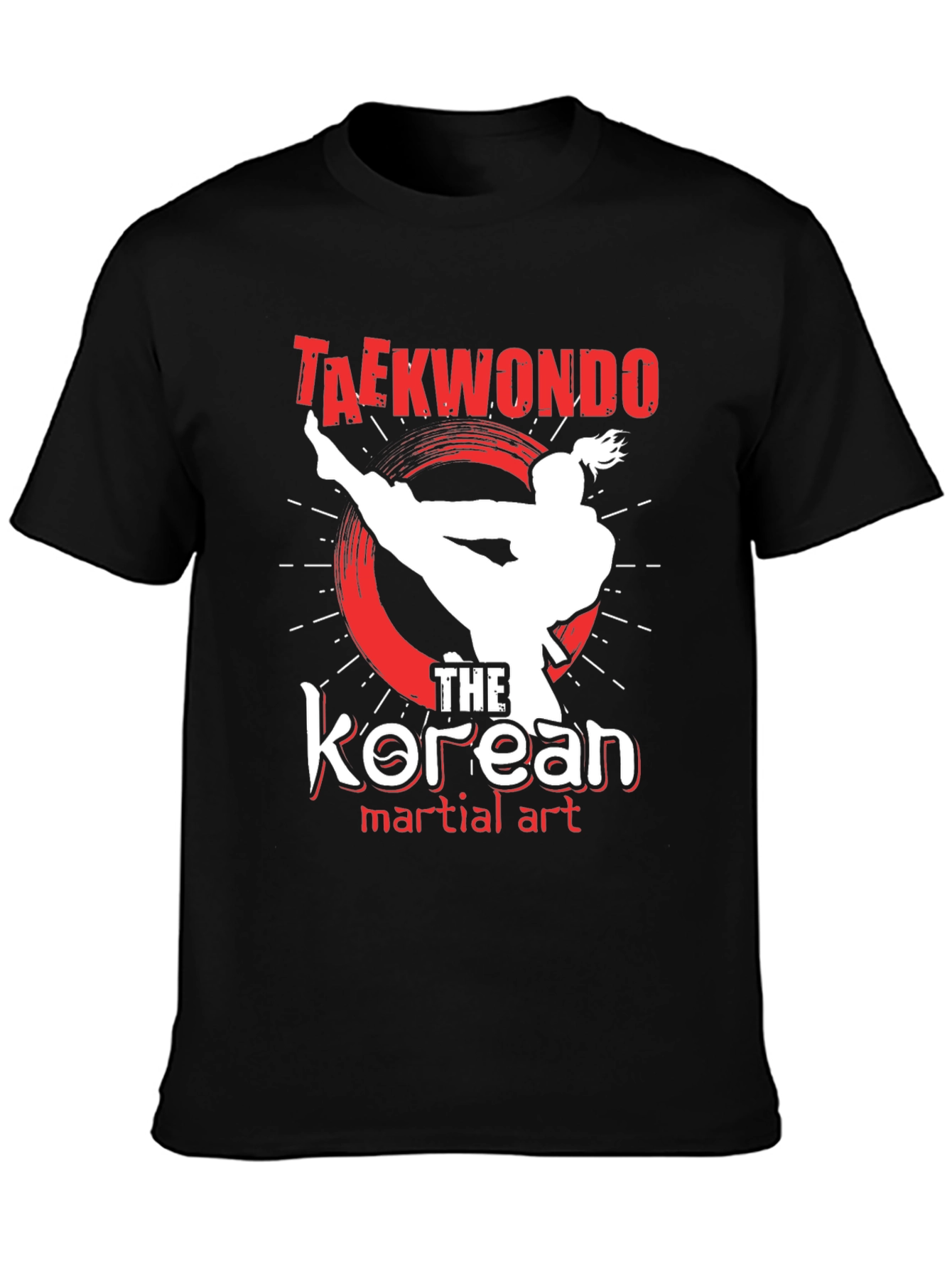 Taekwondo Korean Martial Art T-Shirt