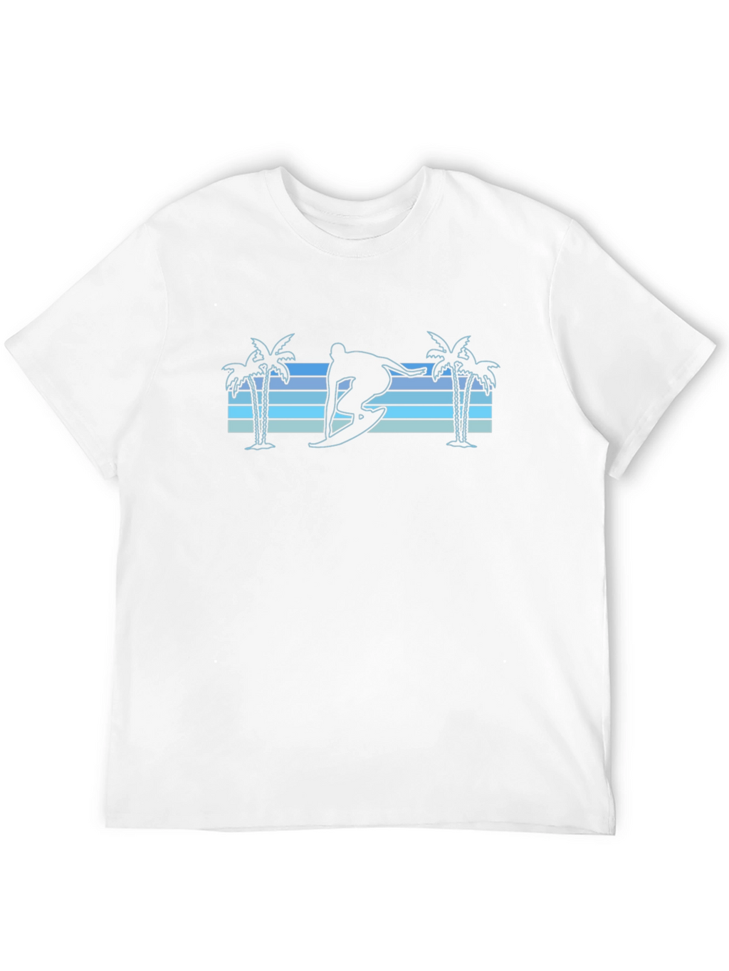 Retro Surfer Graphic T-Shirt