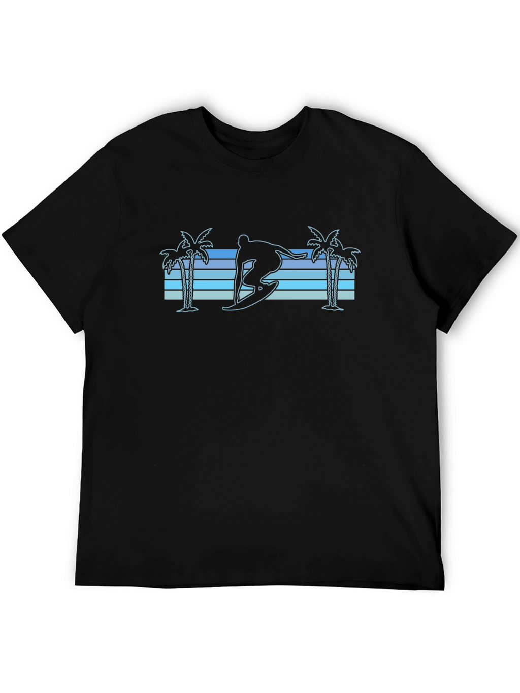 Retro Surfer Graphic T-Shirt