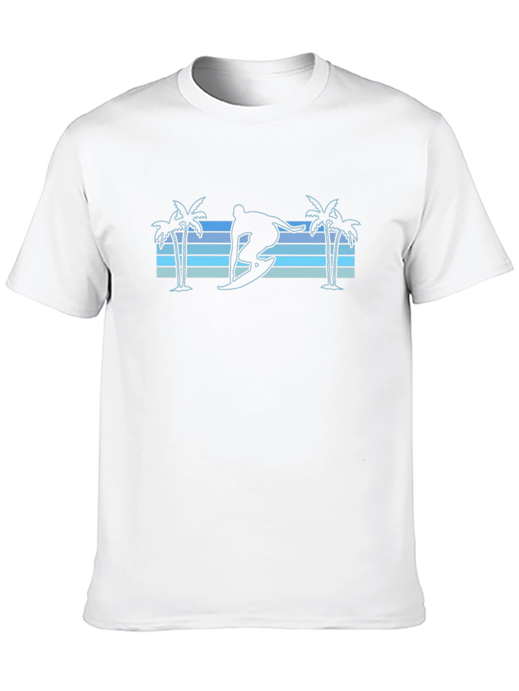 Retro Surfer Graphic T-Shirt