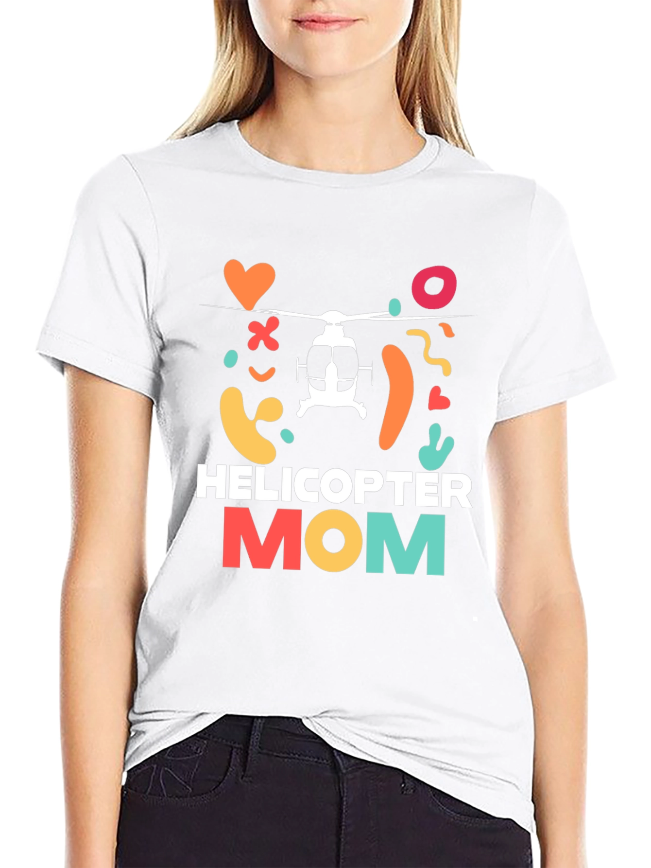 Helicopter Mom Graphic T-Shirt - Quirky Tee
