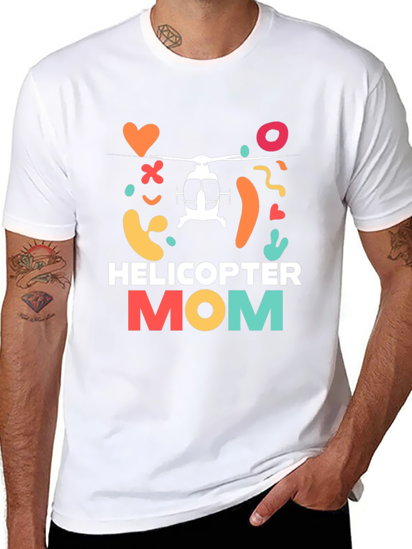 Helicopter Mom Graphic T-Shirt - Quirky Tee