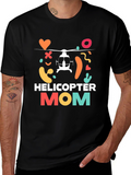 Helicopter Mom Graphic T-Shirt - Quirky Tee