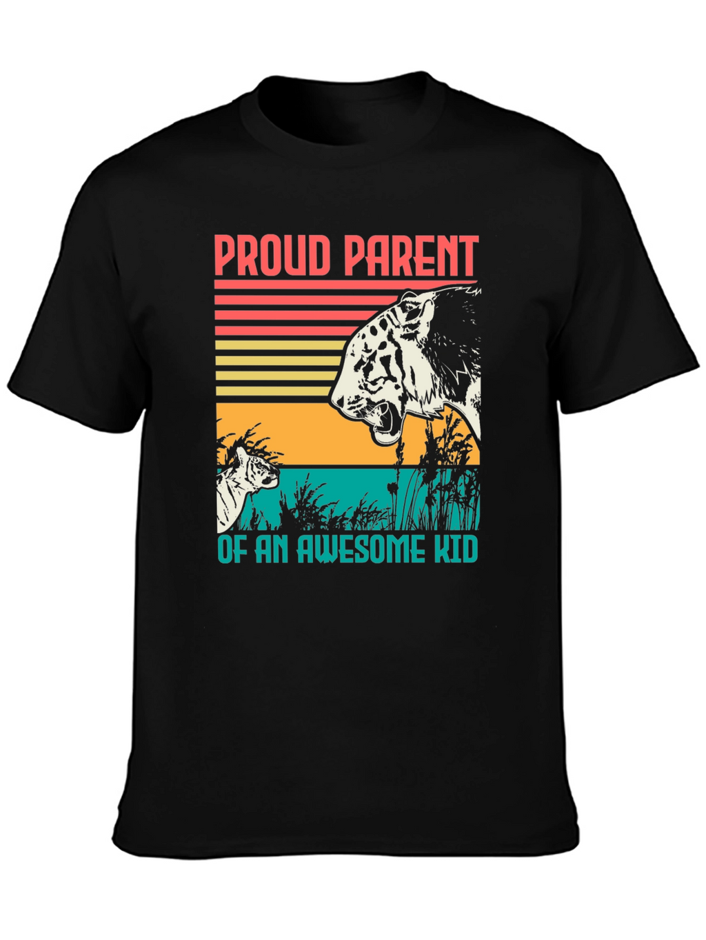 Proud Parent T-Shirt - Tiger Design