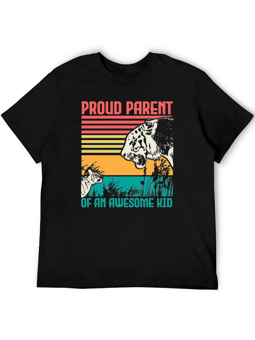 Proud Parent T-Shirt - Tiger Design