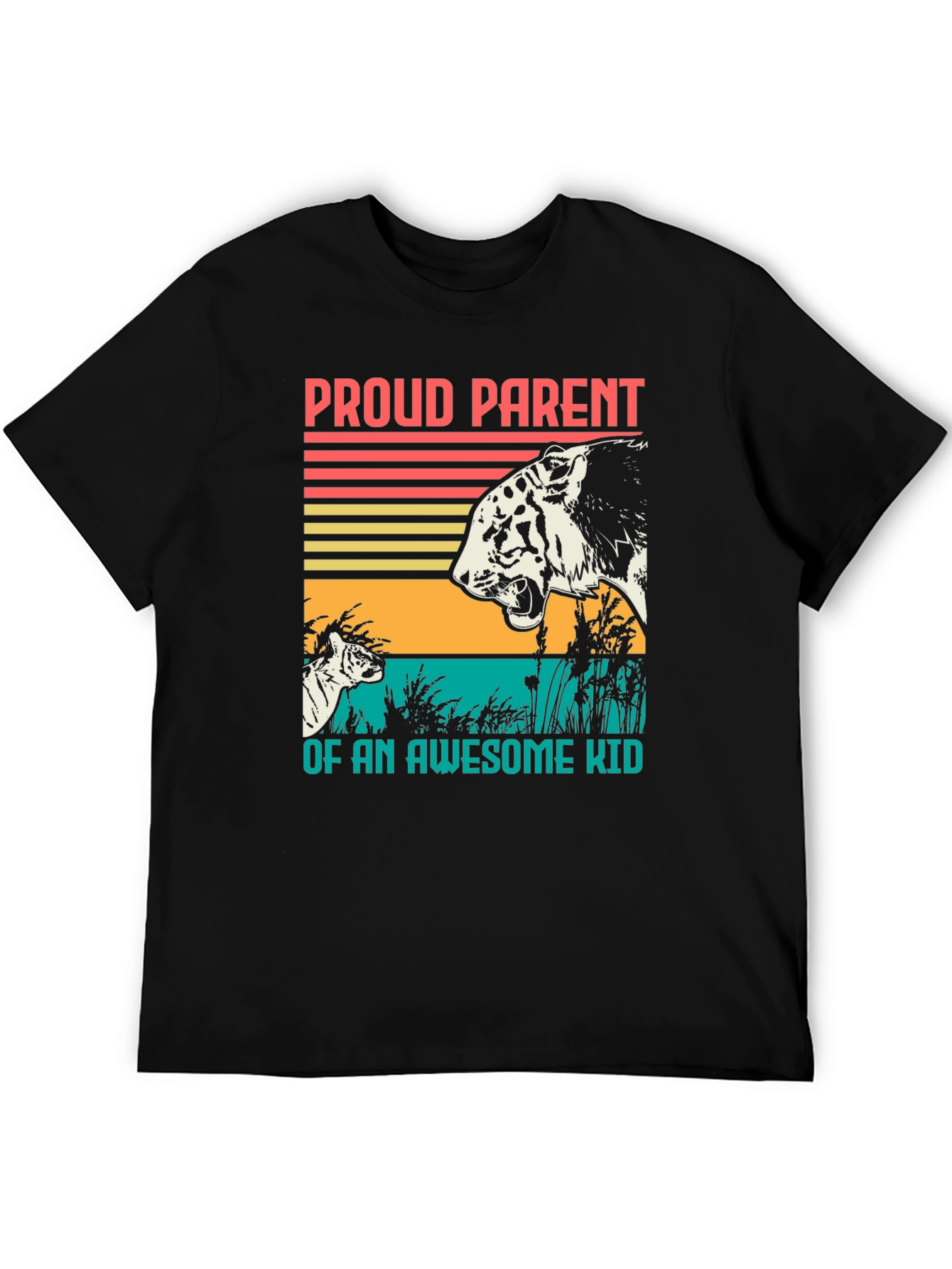 Proud Parent T-Shirt - Tiger Design