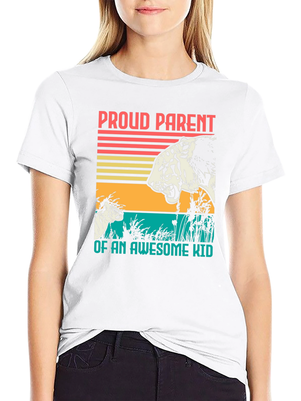 Proud Parent T-Shirt - Tiger Design