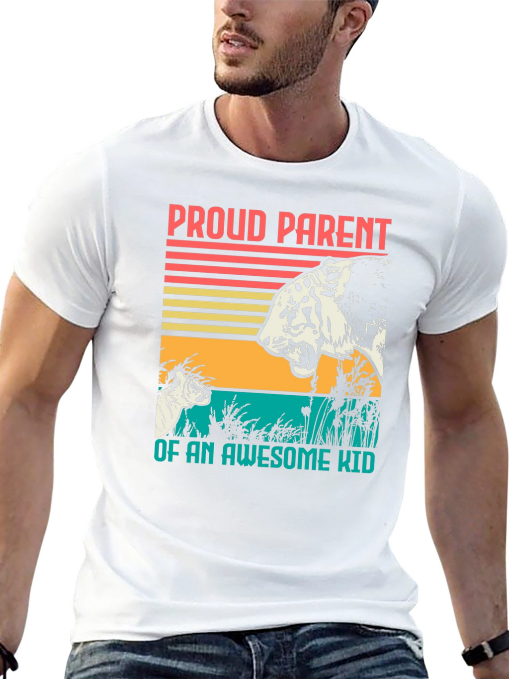 Proud Parent T-Shirt - Tiger Design