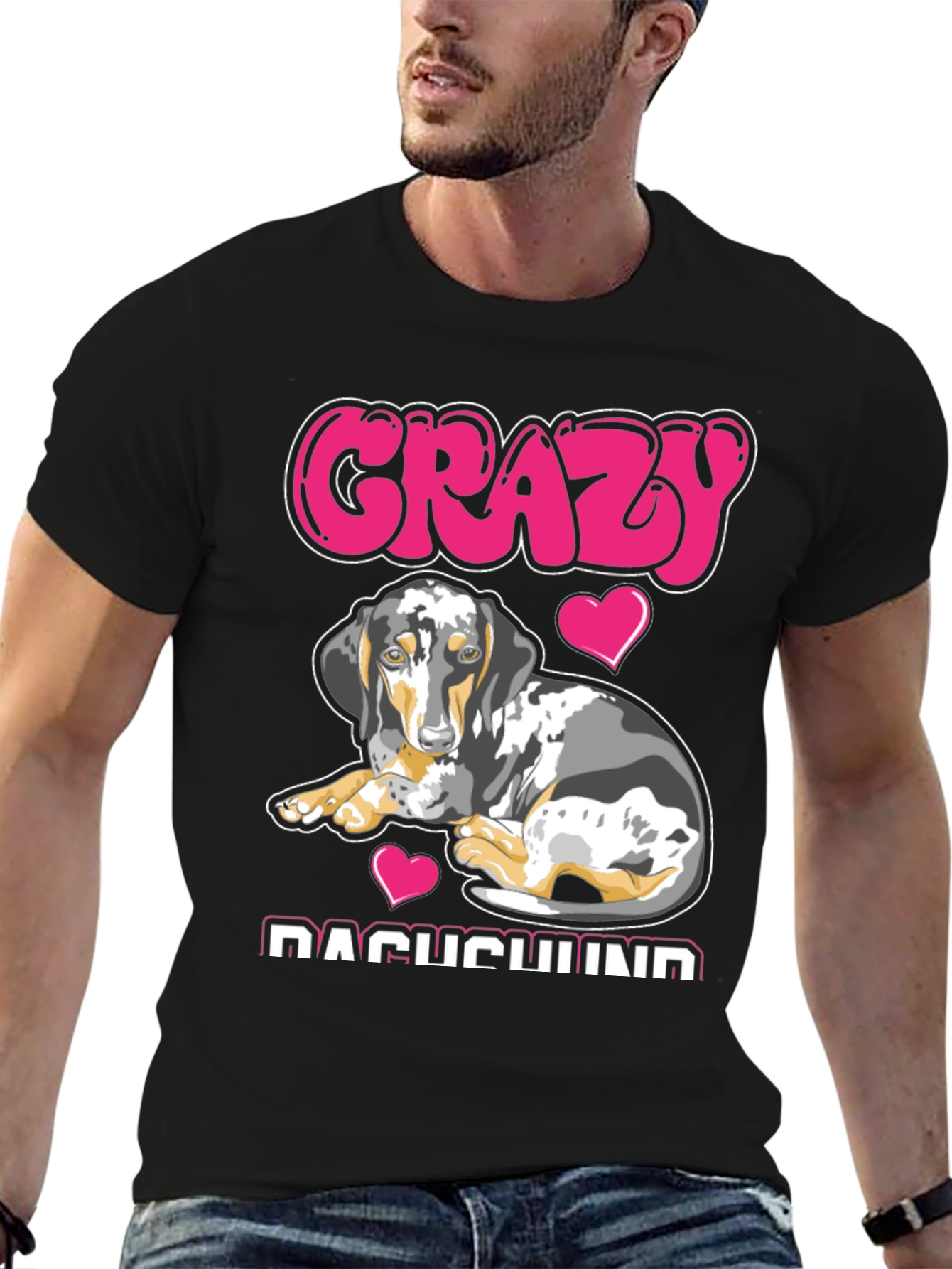 Crazy Dachshund T-Shirt