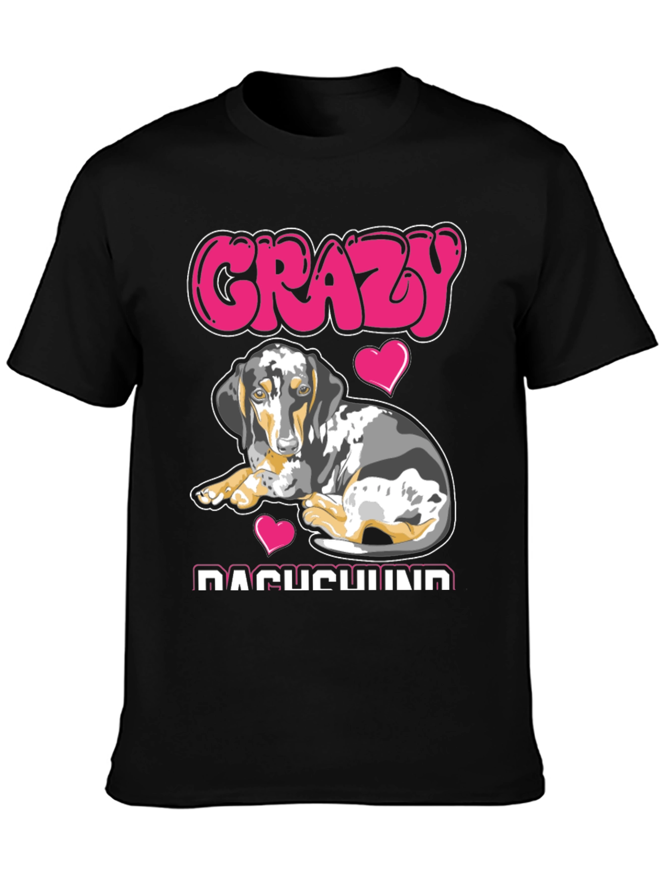 Crazy Dachshund T-Shirt