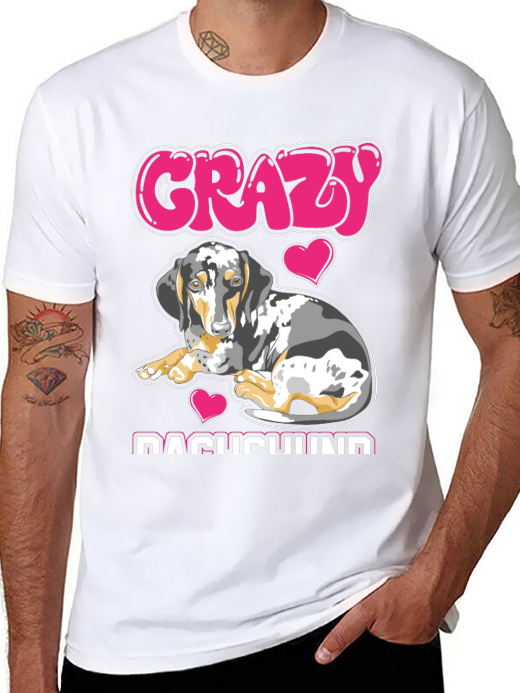 Crazy Dachshund T-Shirt