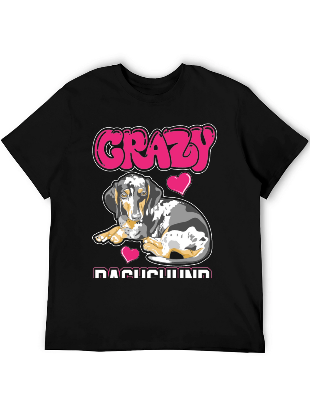Crazy Dachshund T-Shirt