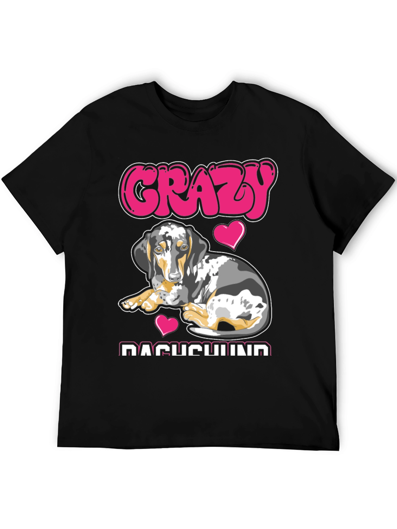Crazy Dachshund T-Shirt