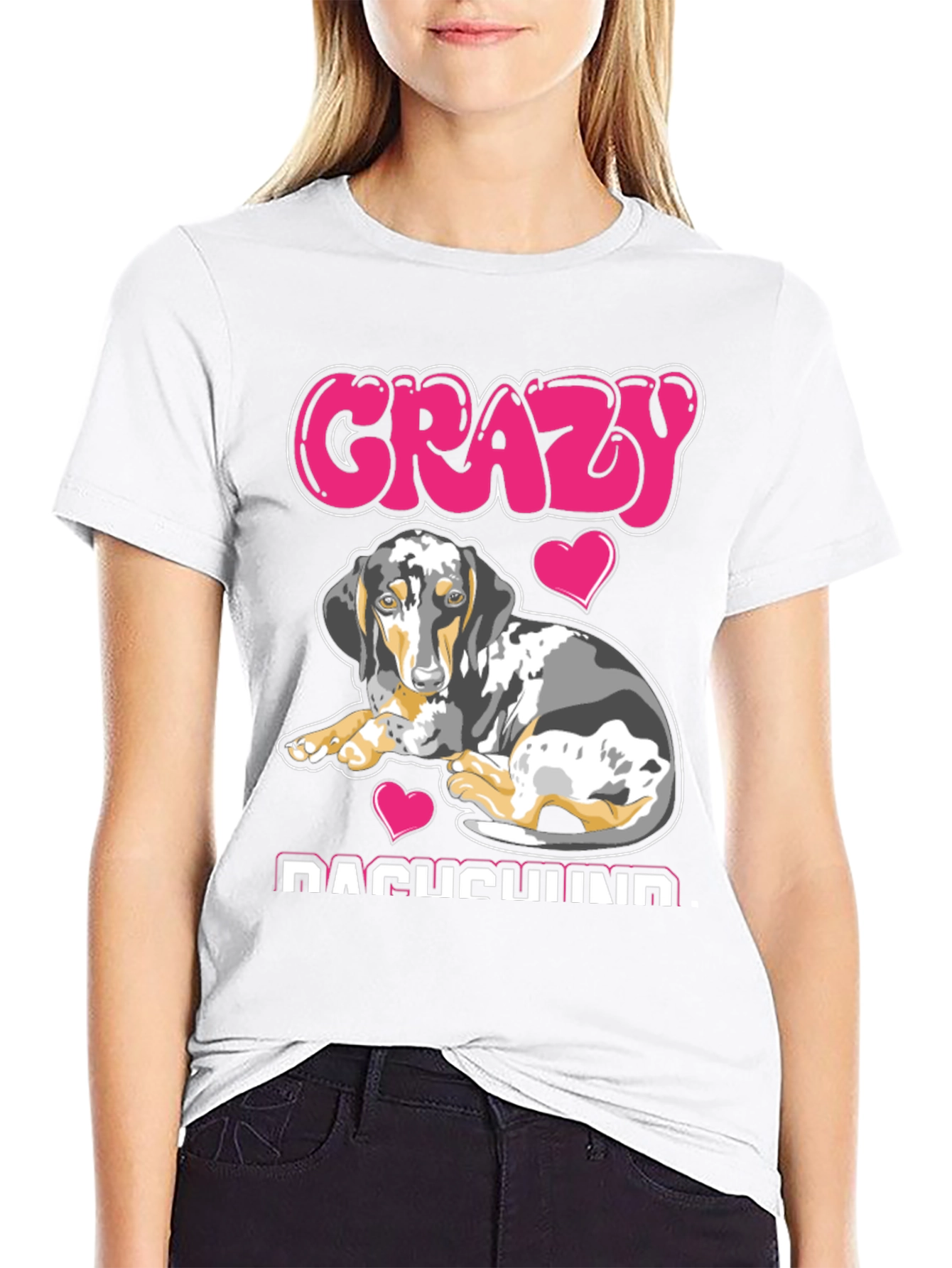 Crazy Dachshund T-Shirt