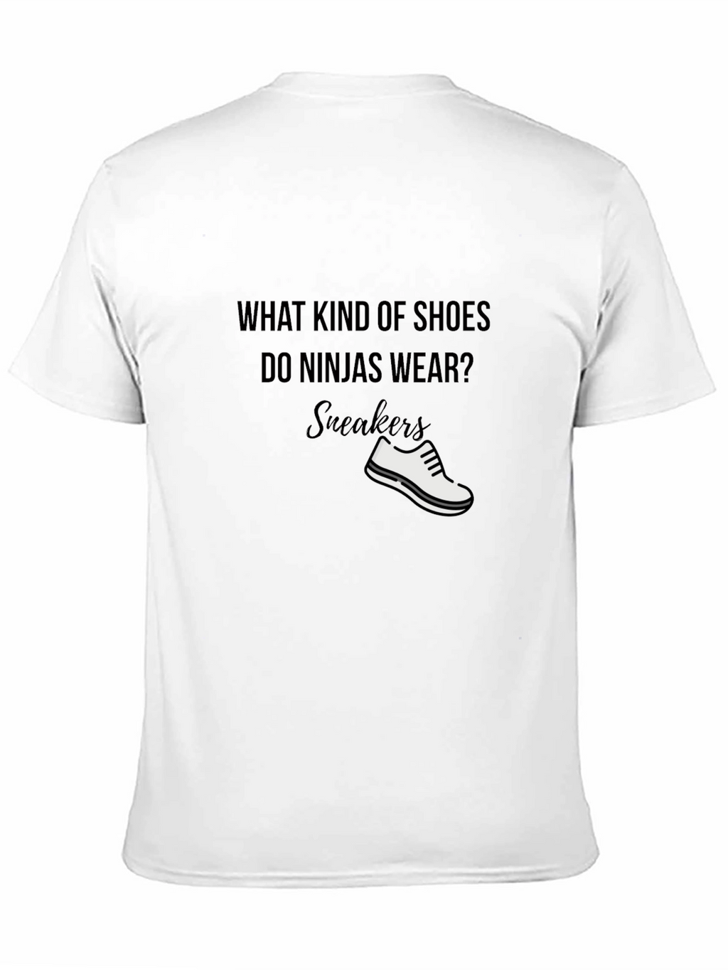 Ninja Sneaker T-Shirt - Funny Joke Tee