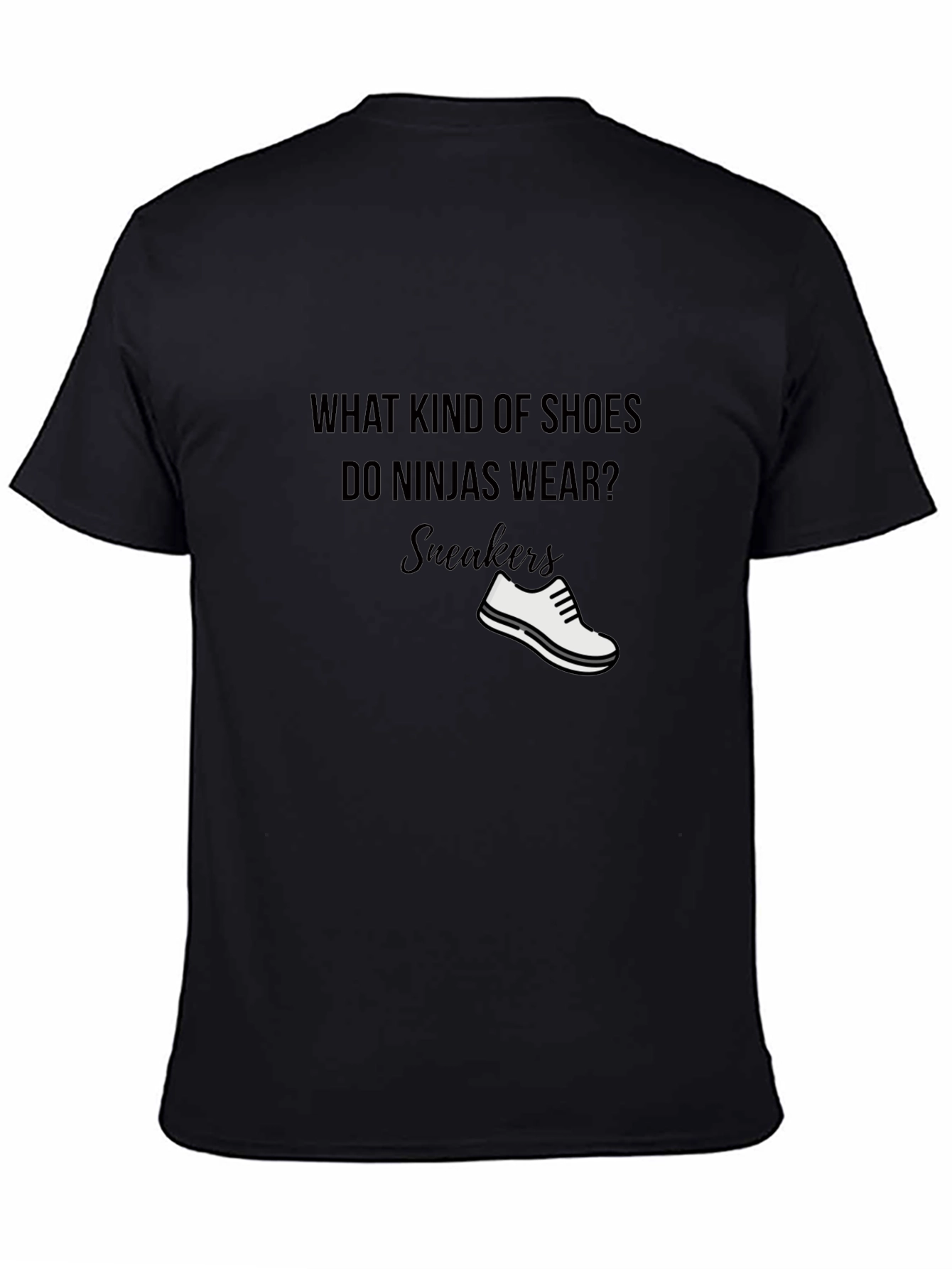 Ninja Sneaker T-Shirt - Funny Joke Tee
