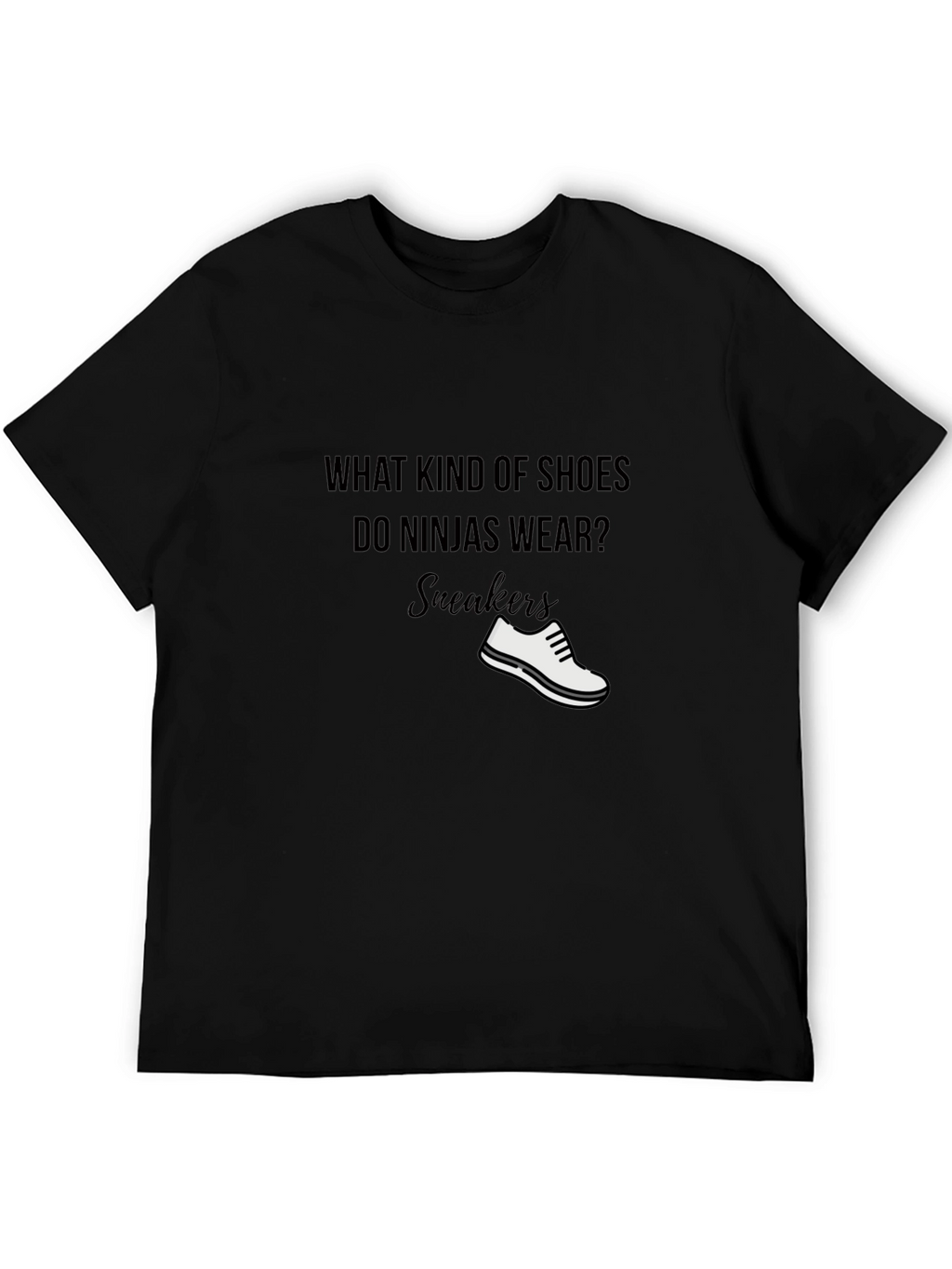 Ninja Sneaker T-Shirt - Funny Joke Tee