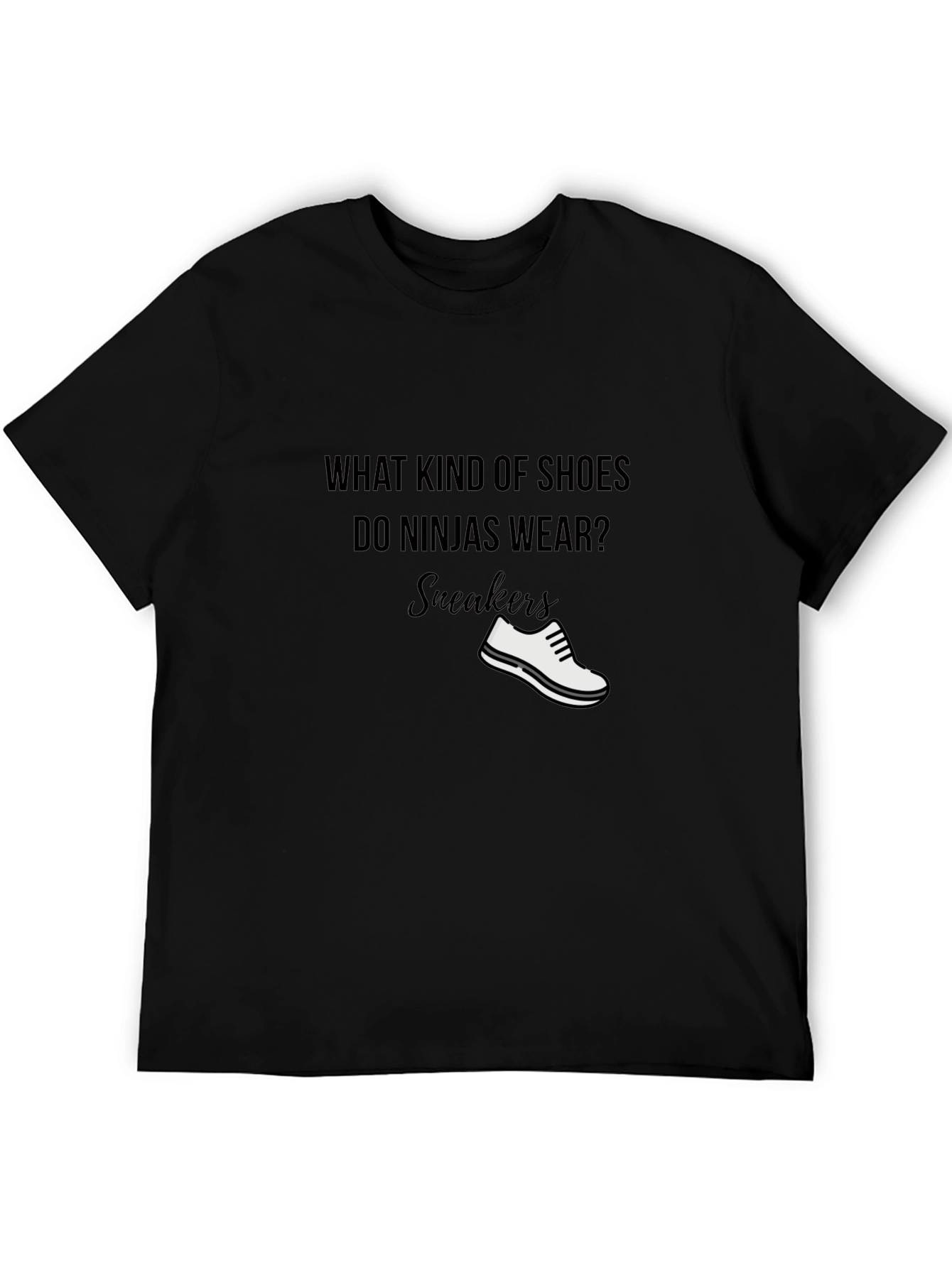 Ninja Sneaker T-Shirt - Funny Joke Tee