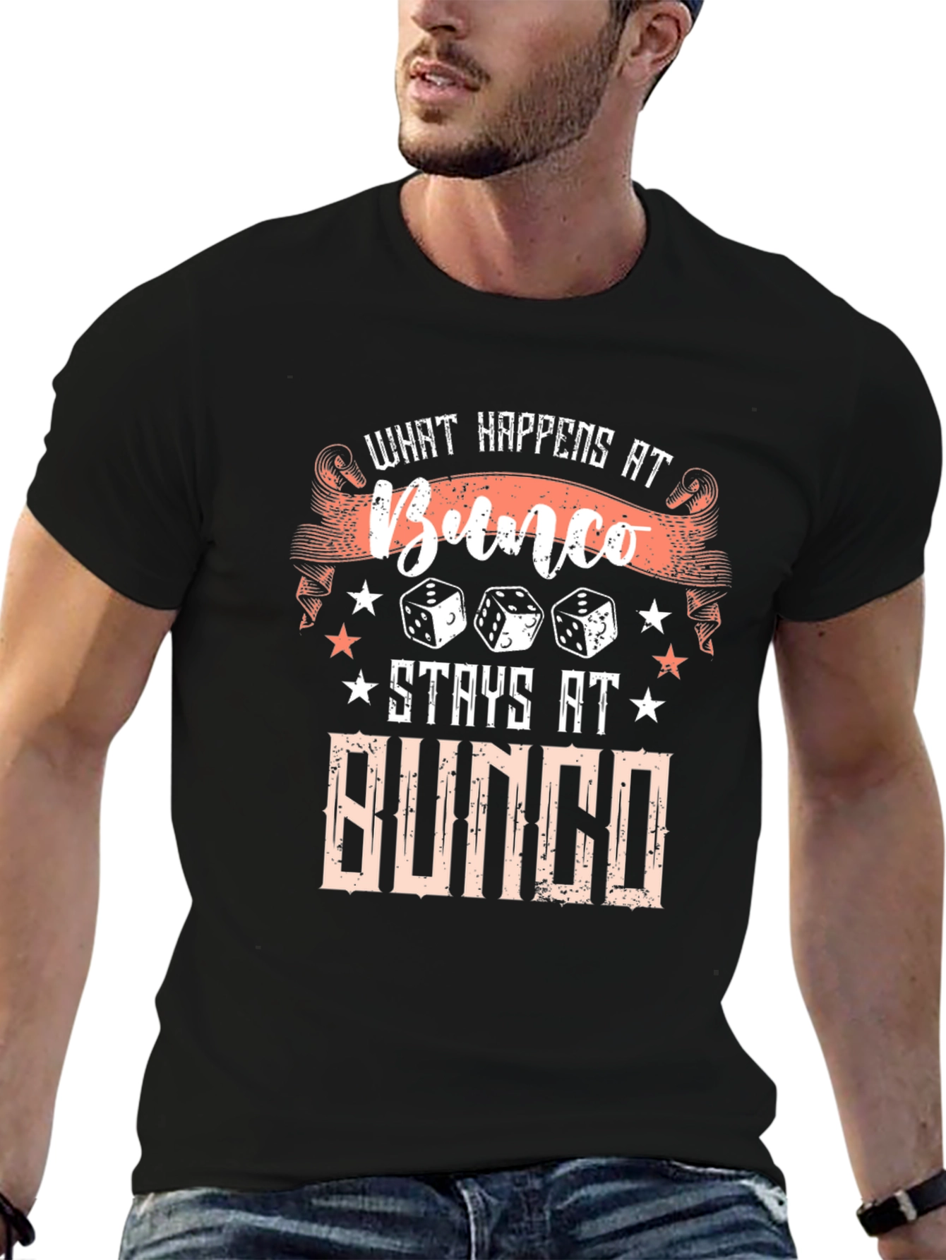 Bunco What Happens At Bunco Stays At Bunco T-Shirt