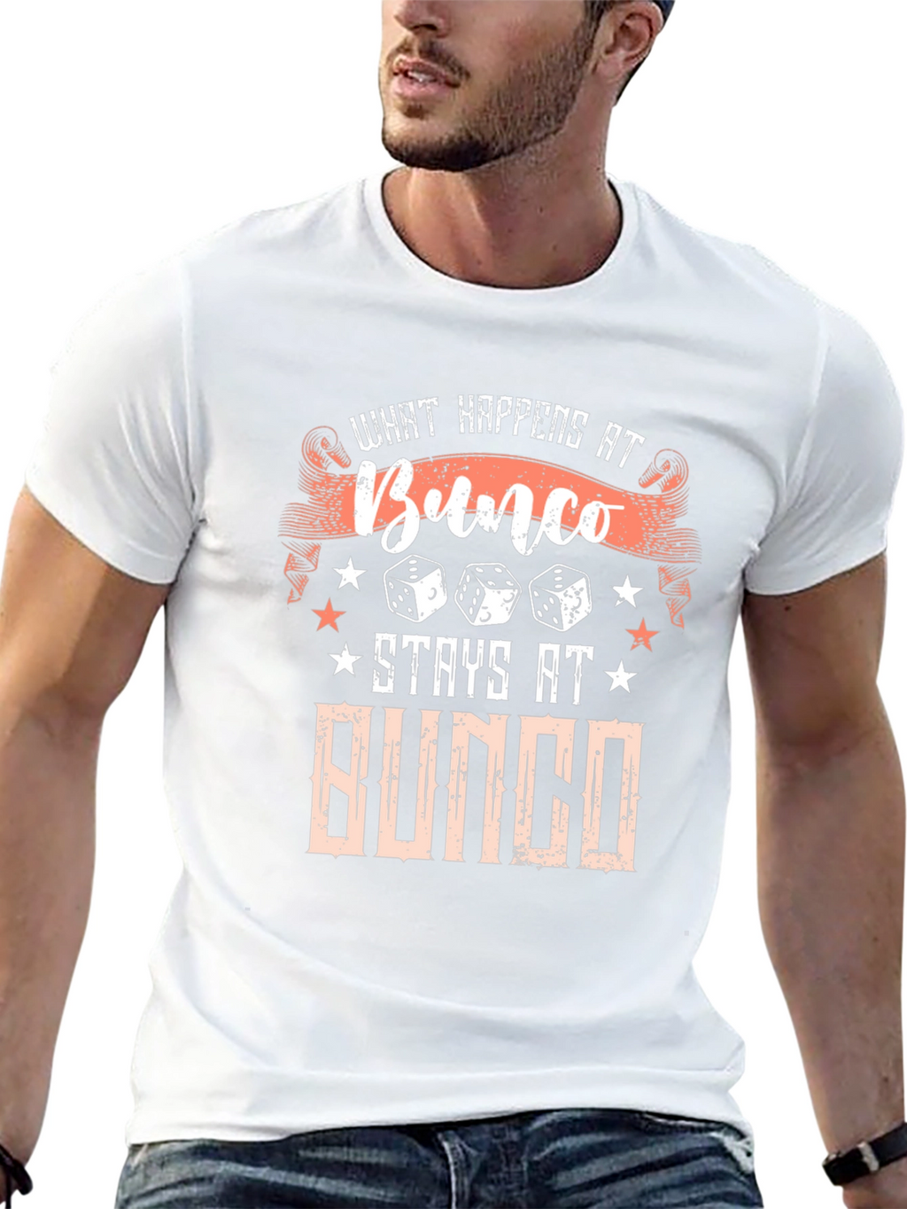 Bunco What Happens At Bunco Stays At Bunco T-Shirt