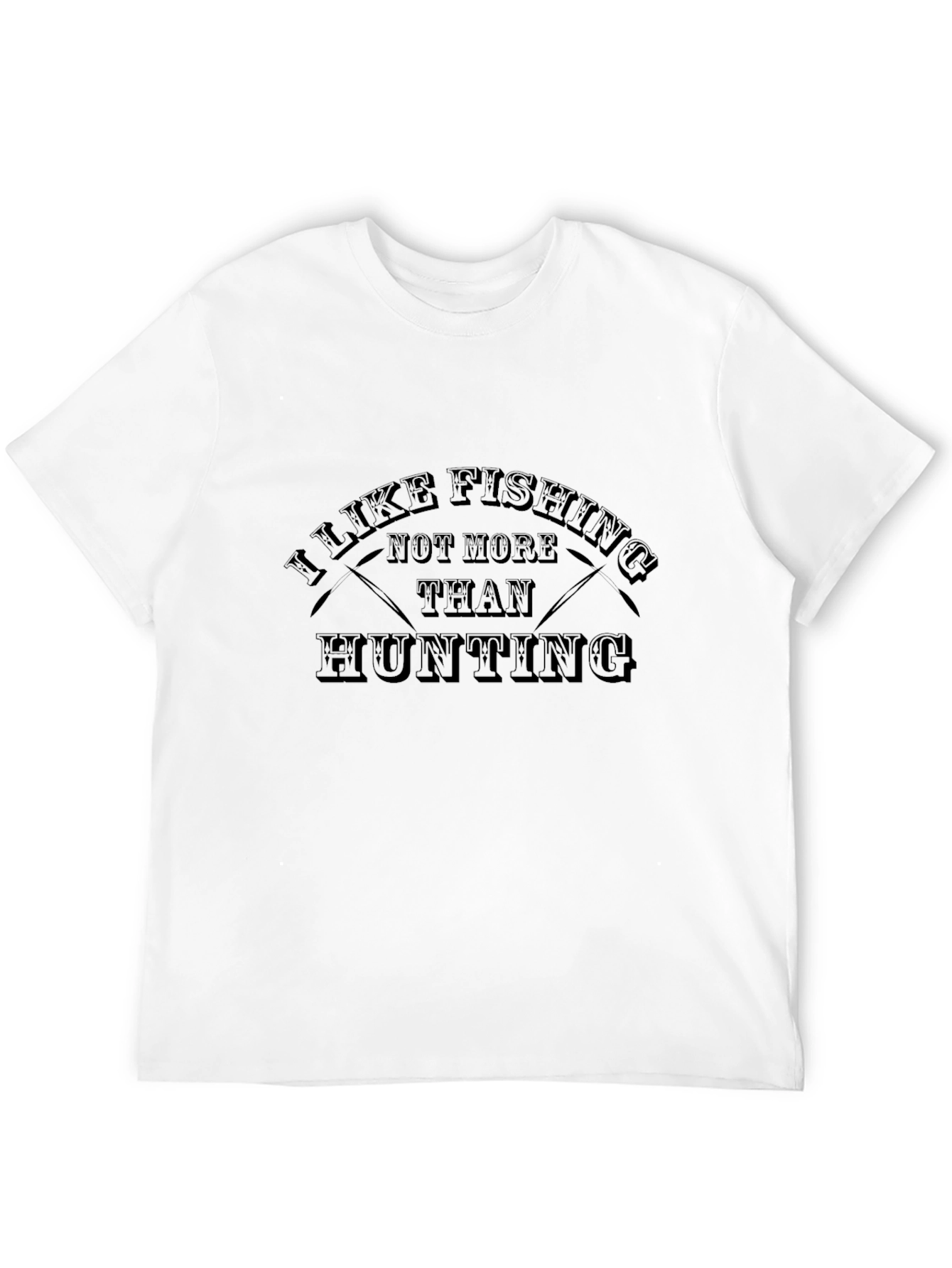 Fishing & Hunting Graphic T-Shirt