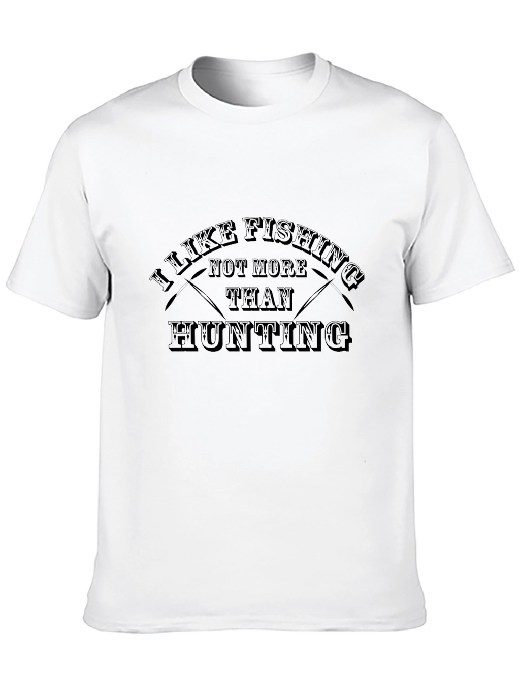 Fishing & Hunting Graphic T-Shirt