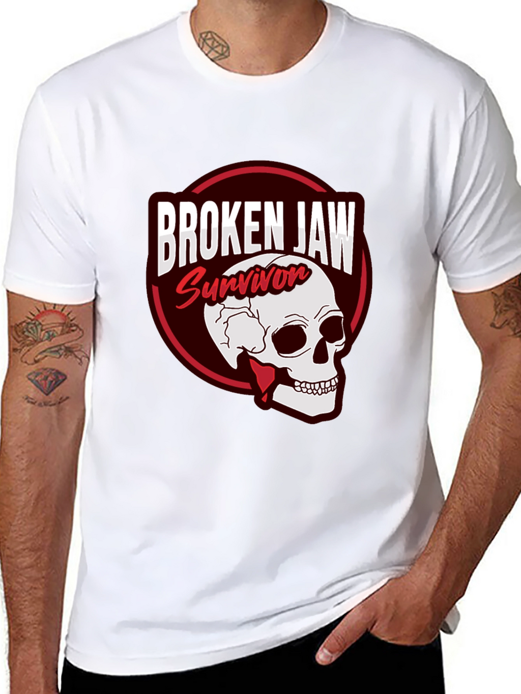 Broken Jaw Survivor Graphic Tee