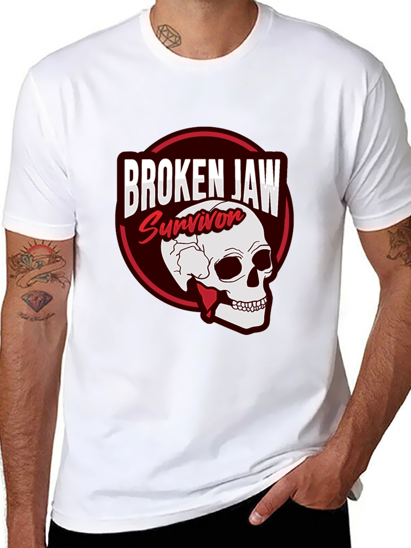 Broken Jaw Survivor Graphic Tee