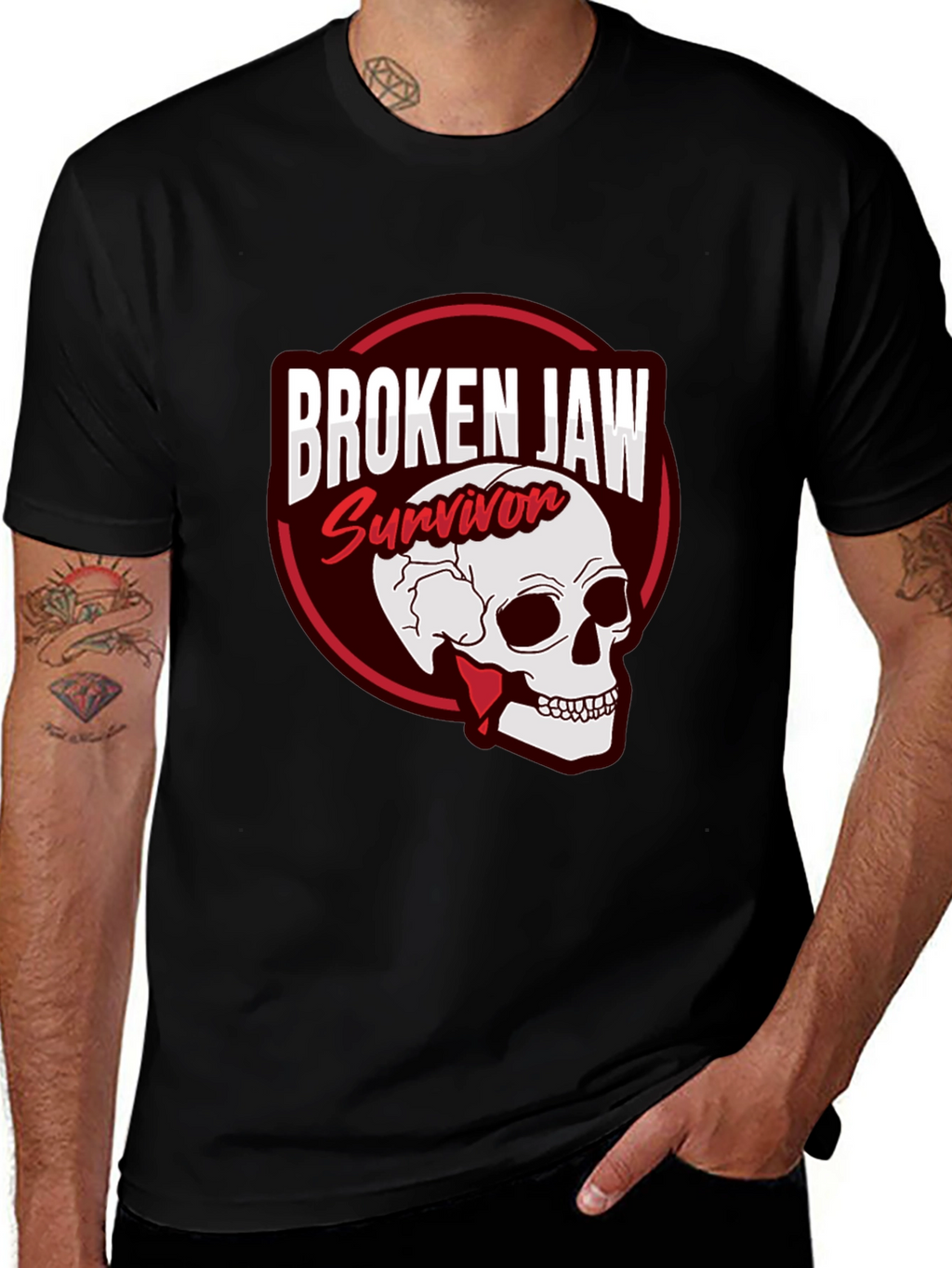 Broken Jaw Survivor Graphic Tee