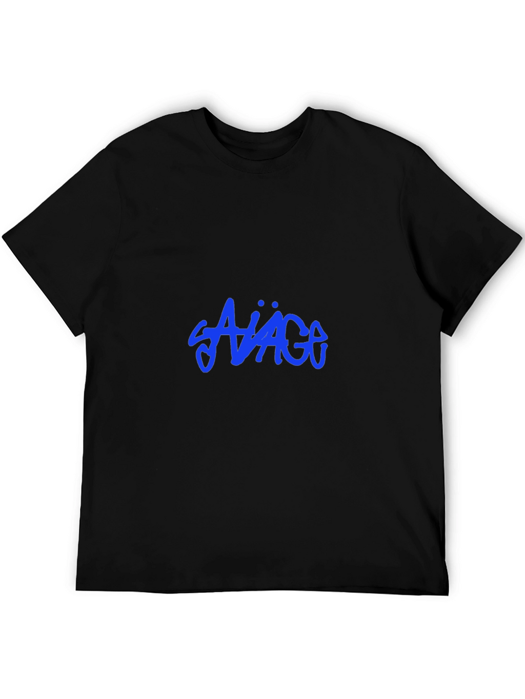 Savage Graphic Print Black T-Shirt