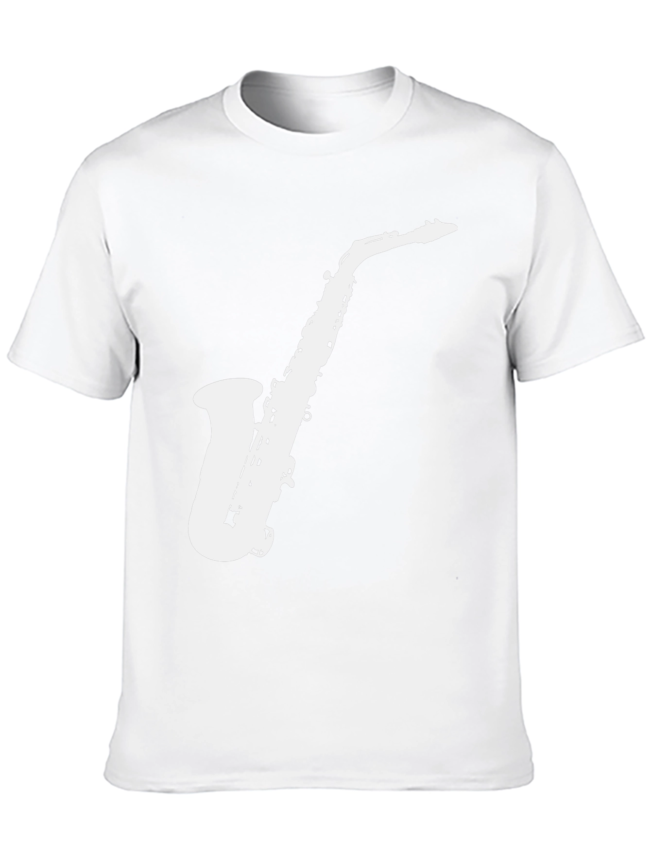 Saxophone Graphic Tee - Black Music Lover T-Shirt