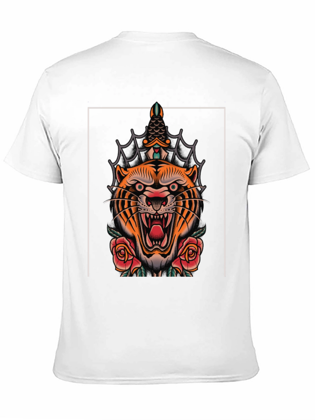 Tiger & Dagger Graphic Tee - Bold Style