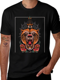 Tiger & Dagger Graphic Tee - Bold Style