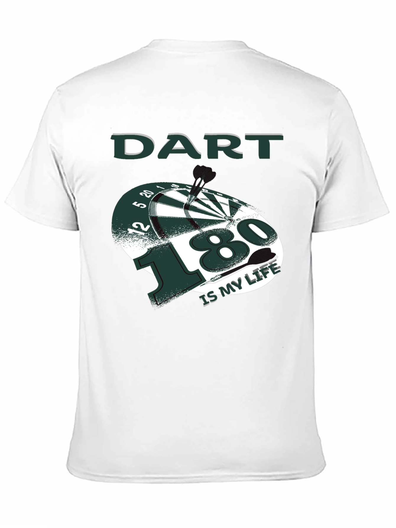 Dart 180 Is My Life Graphic T-Shirt