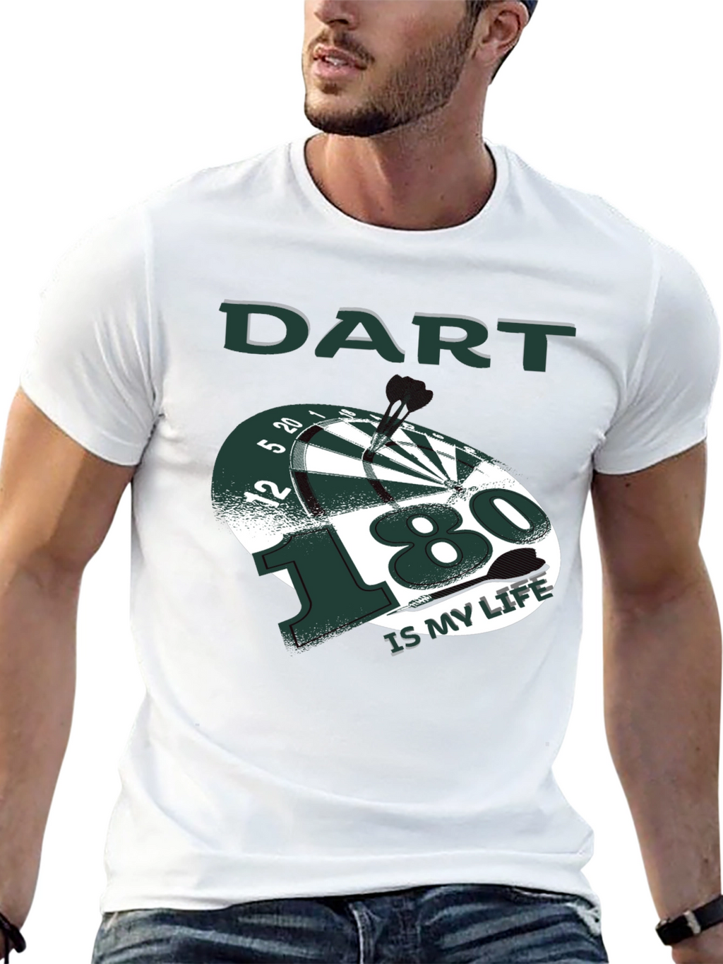 Dart 180 Is My Life Graphic T-Shirt