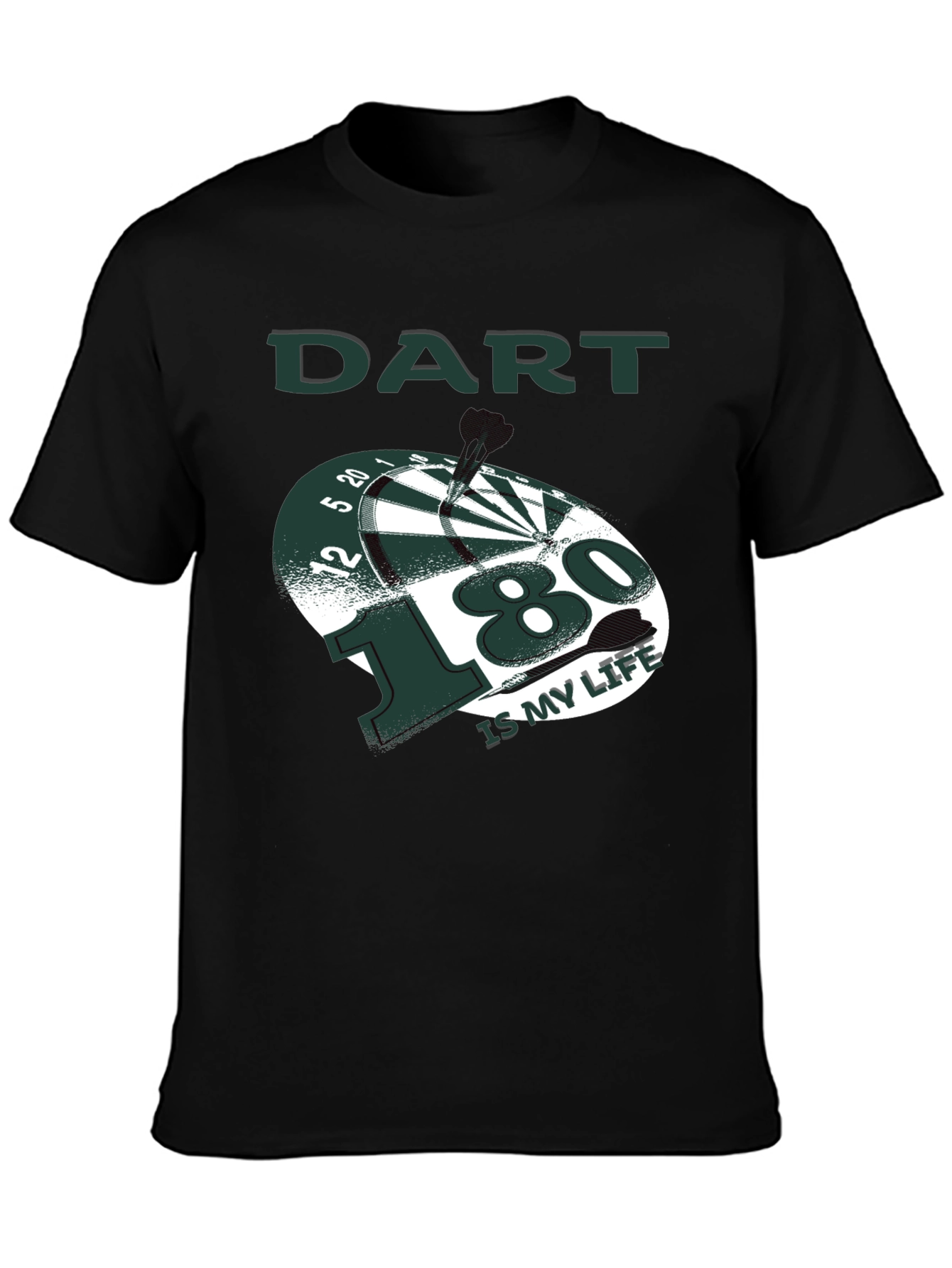Dart 180 Is My Life Graphic T-Shirt
