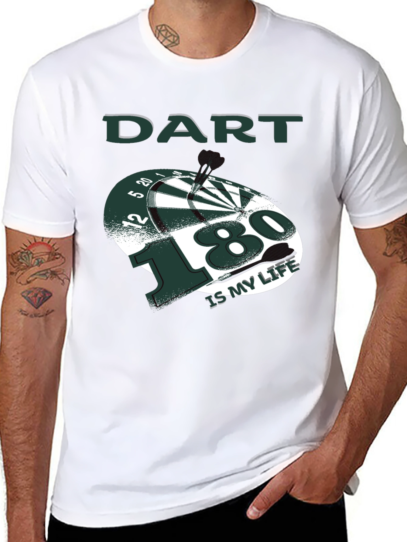 Dart 180 Is My Life Graphic T-Shirt