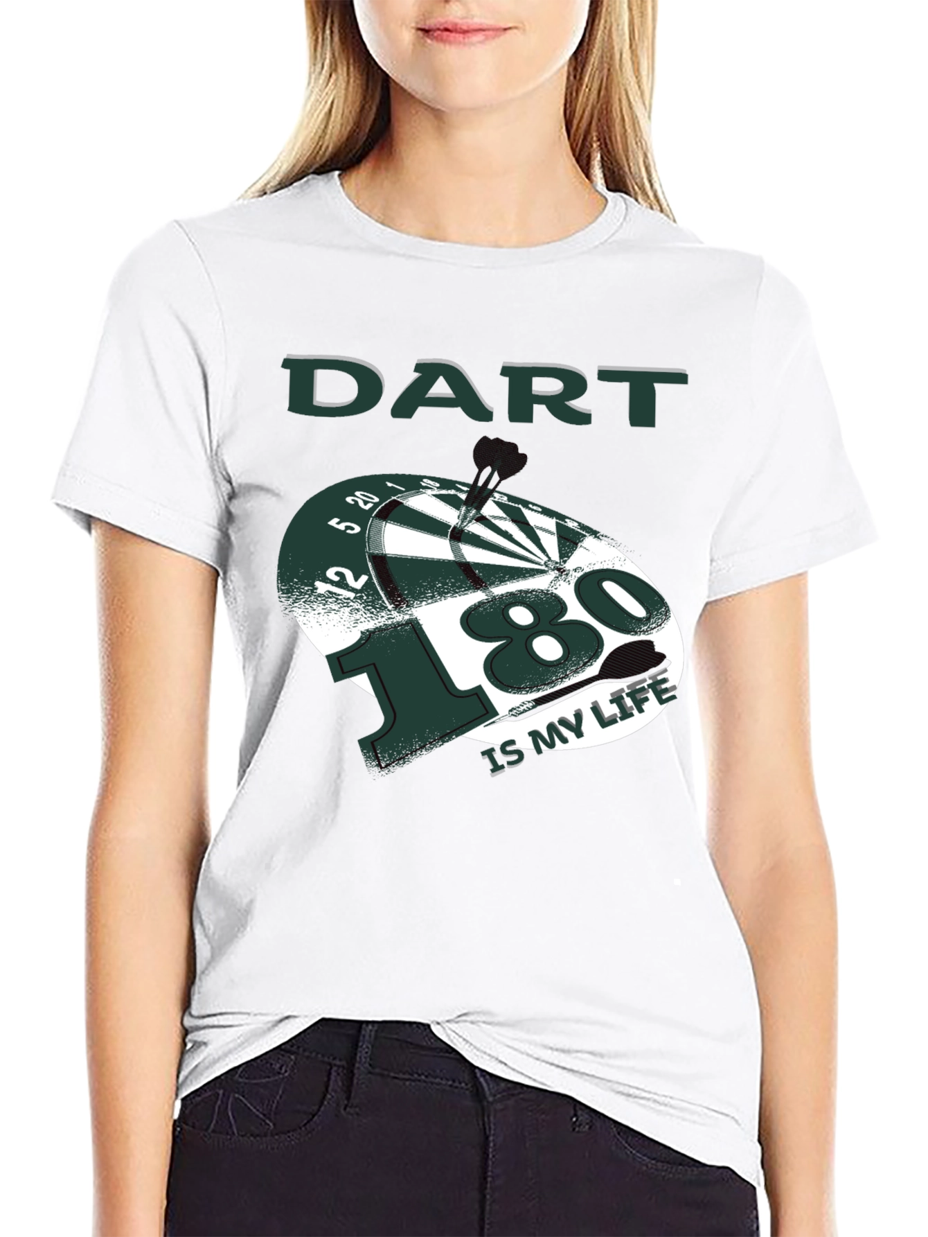 Dart 180 Is My Life Graphic T-Shirt