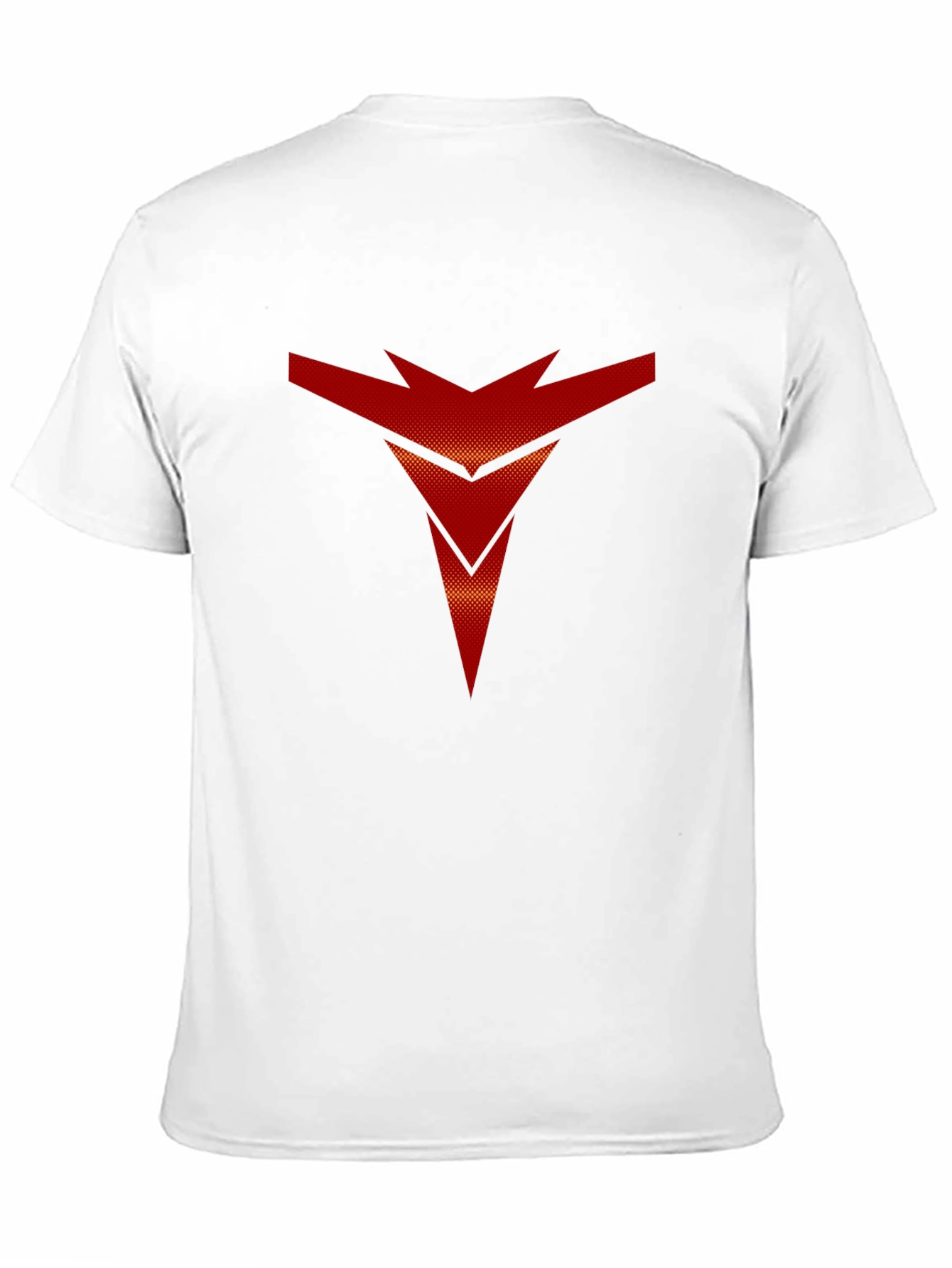 Bold Red Arrow Graphic Print Black T-Shirt