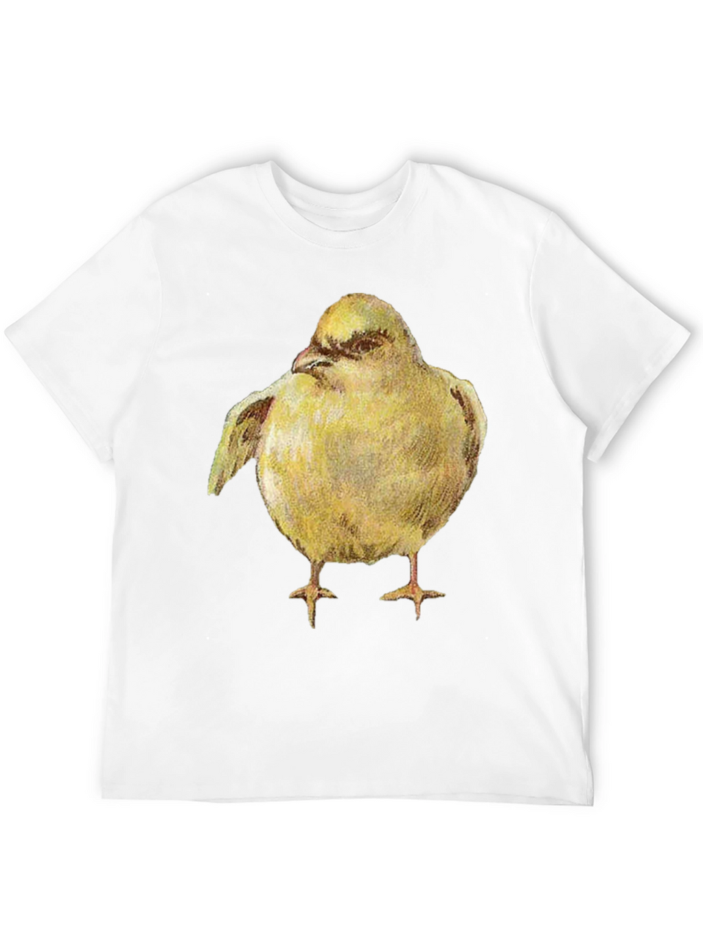 Yellow Bird Graphic Tee - Unisex Black T-Shirt