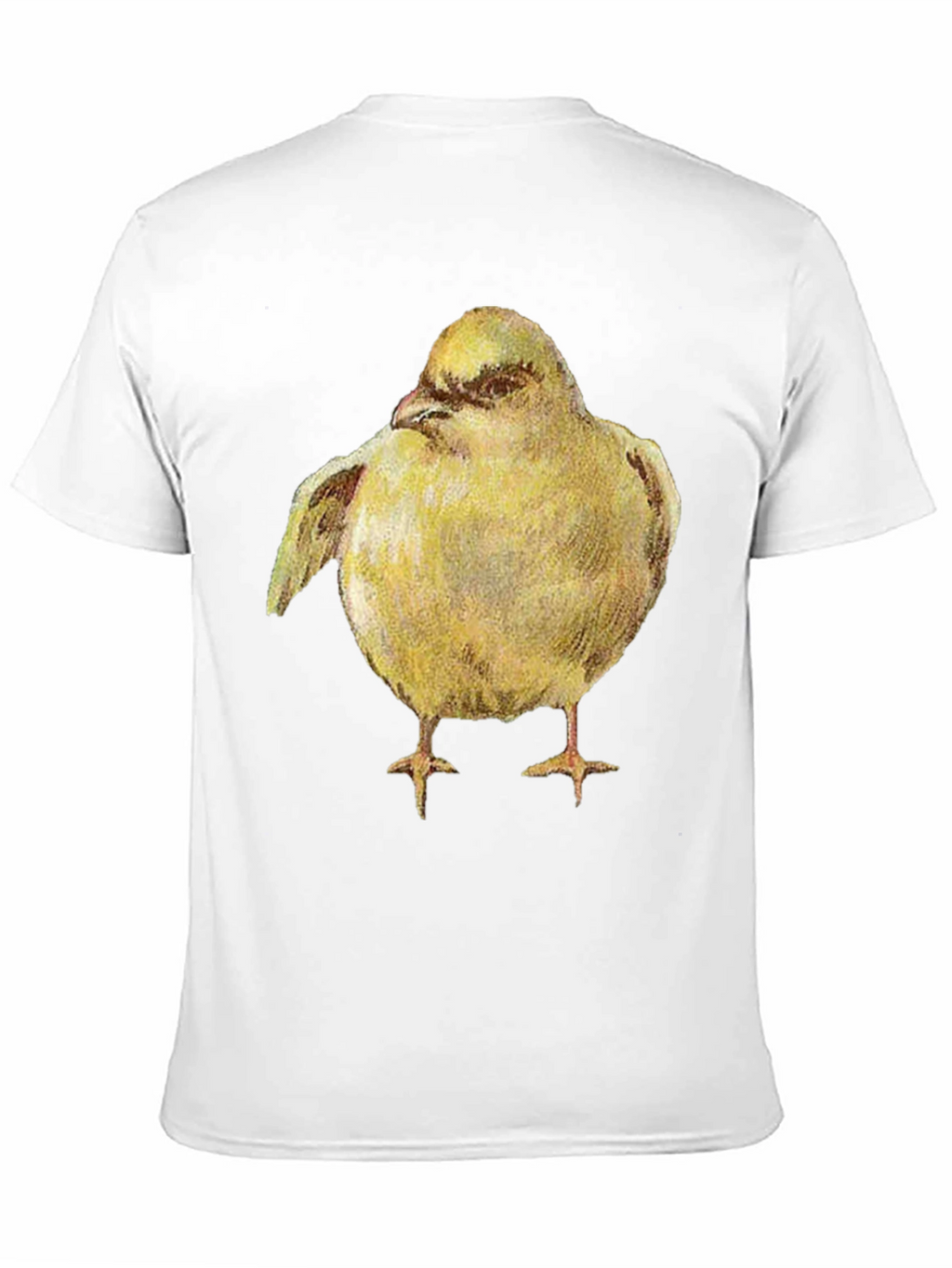 Yellow Bird Graphic Tee - Unisex Black T-Shirt