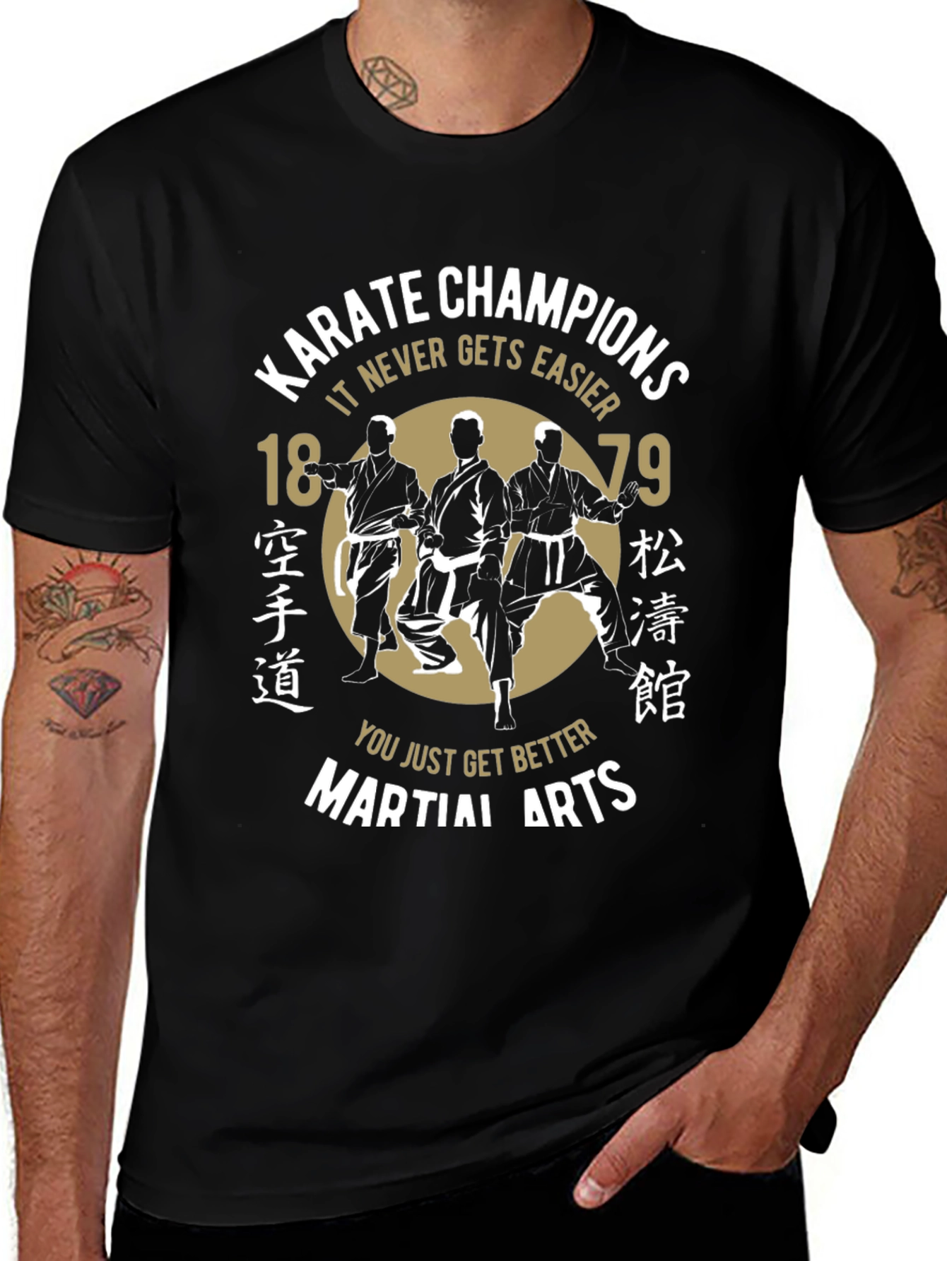 Karate Champions Martial Arts Graphic Tee