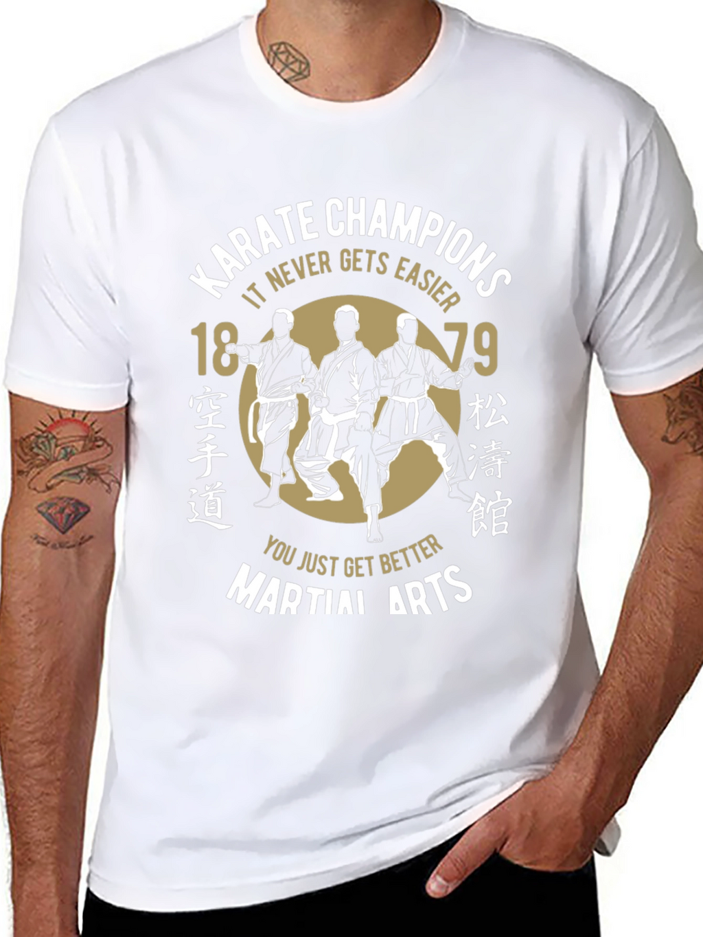 Karate Champions Martial Arts Graphic Tee