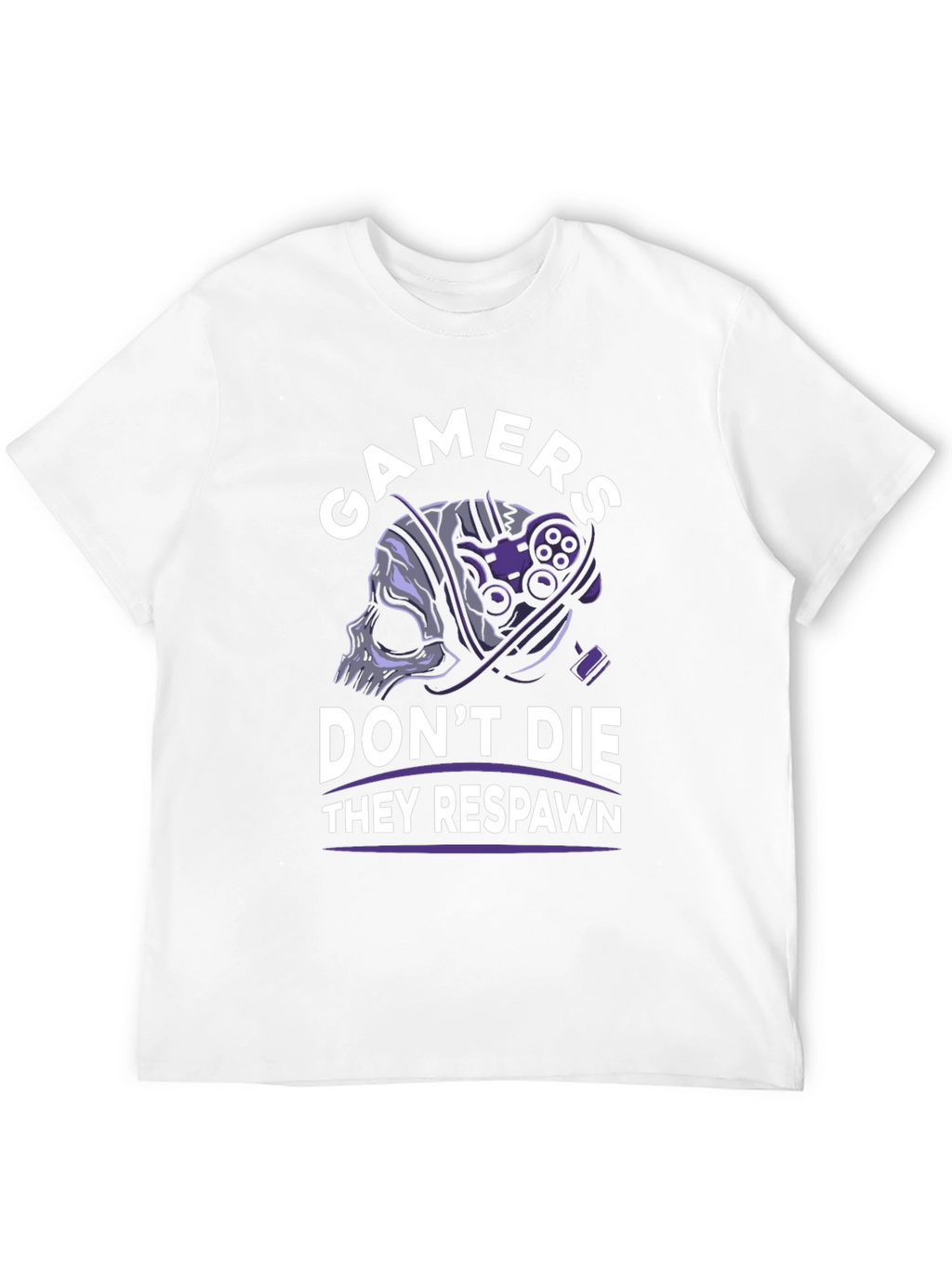 Gamers Dont Die They Respawn T-Shirt