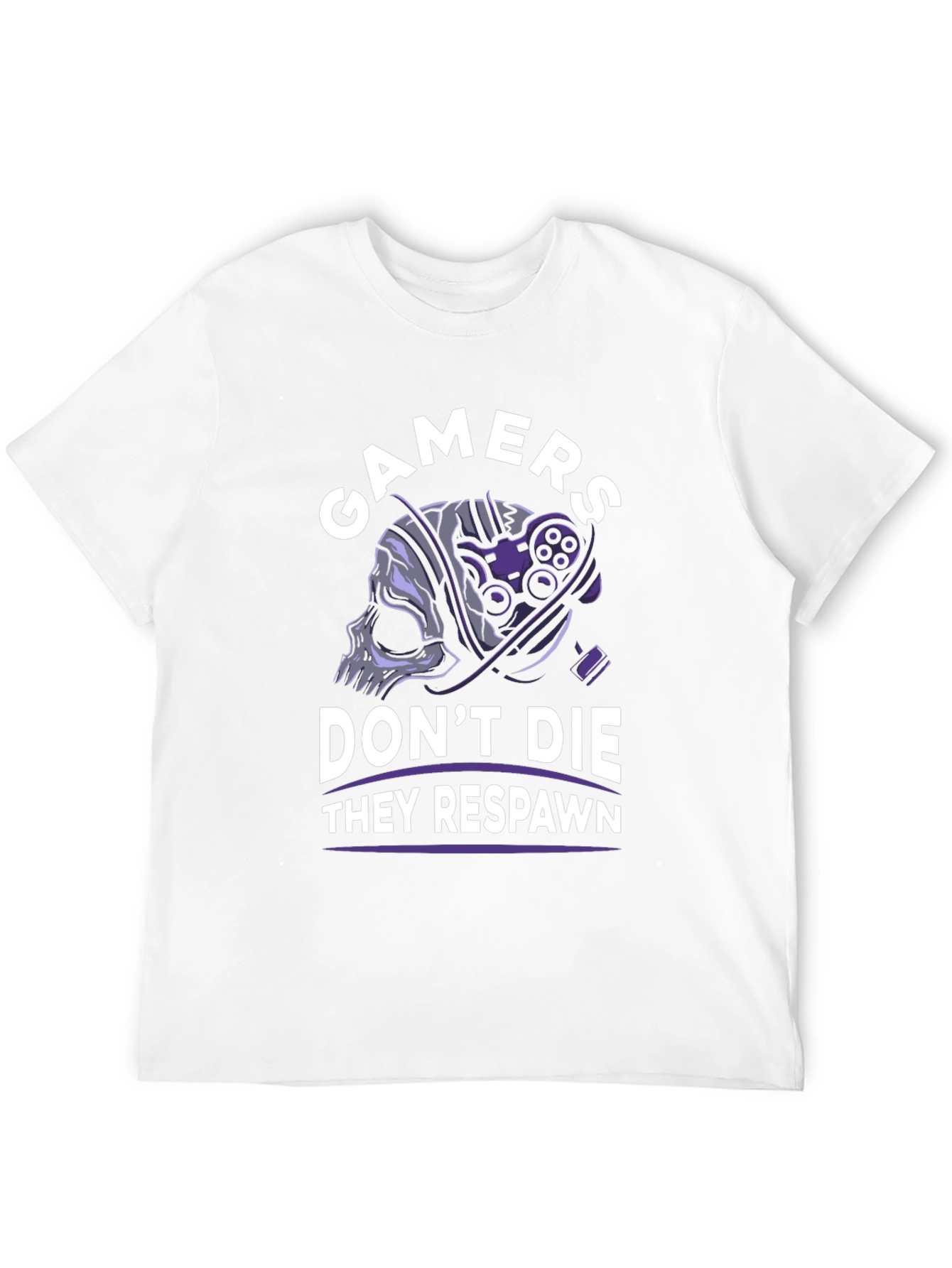 Gamers Dont Die They Respawn T-Shirt