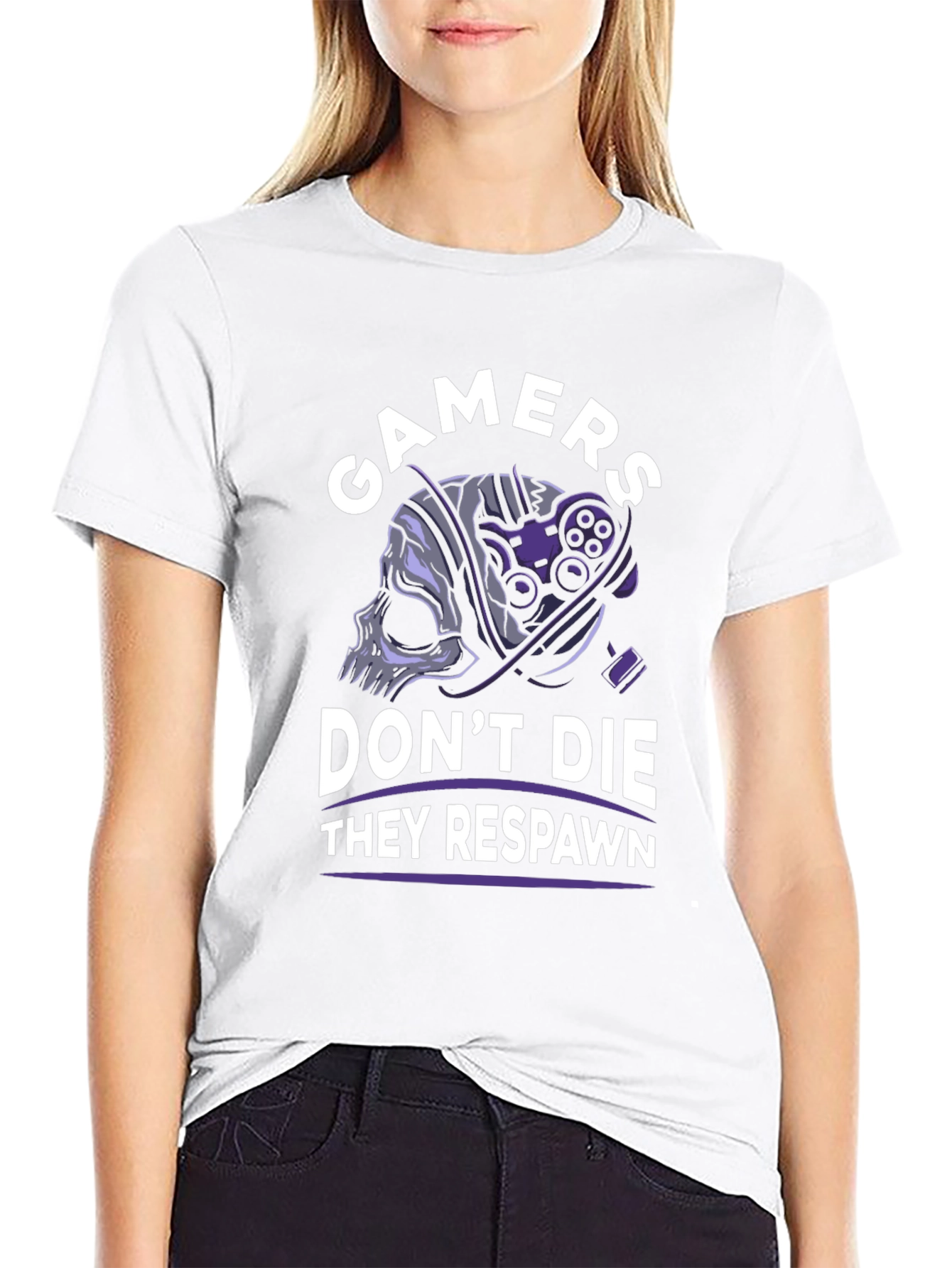 Gamers Dont Die They Respawn T-Shirt