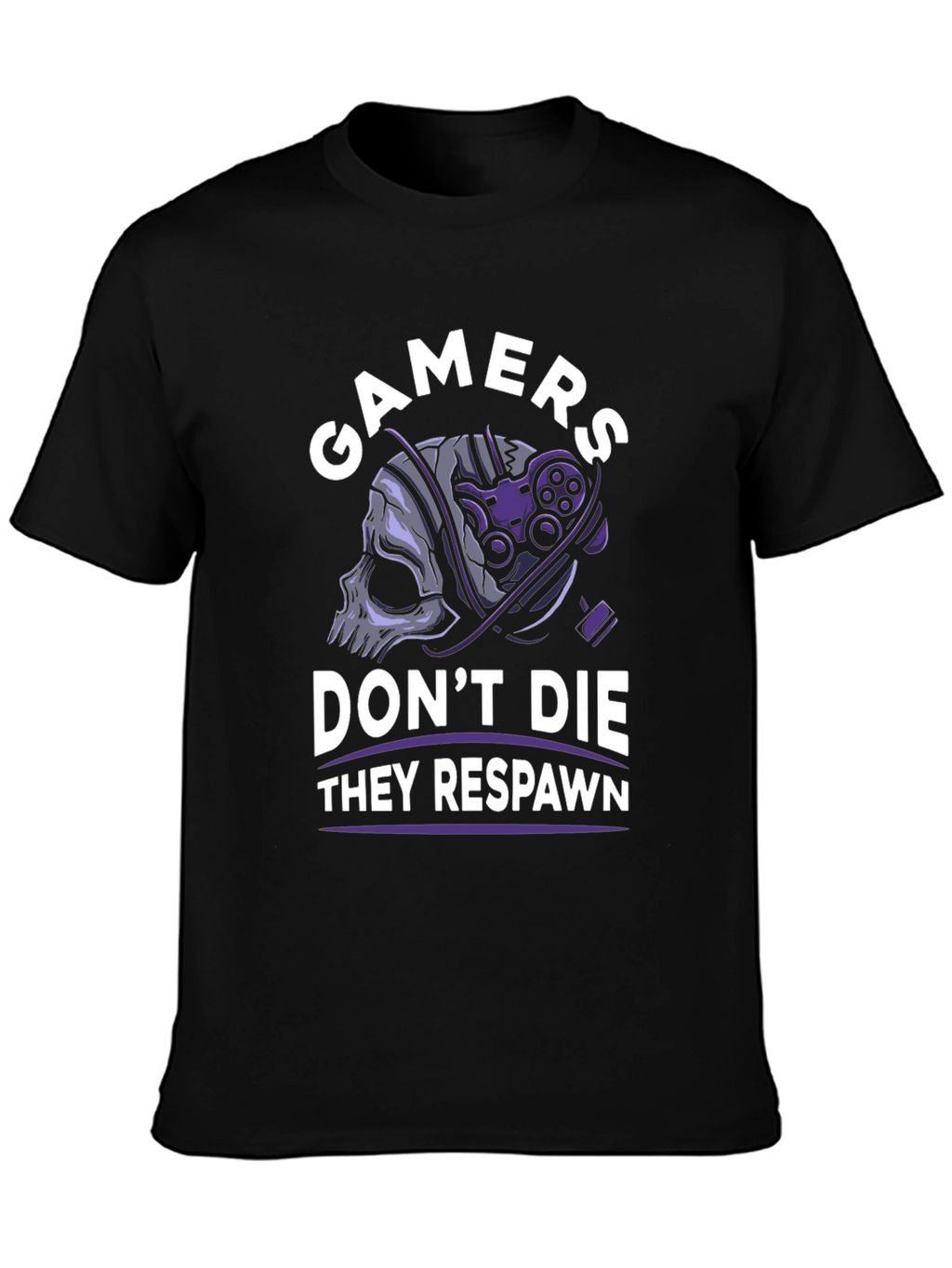 Gamers Dont Die They Respawn T-Shirt