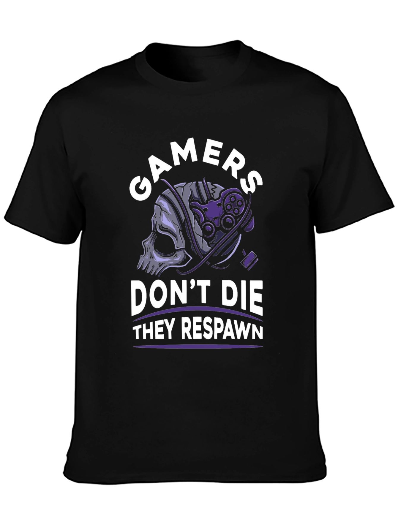 Gamers Dont Die They Respawn T-Shirt