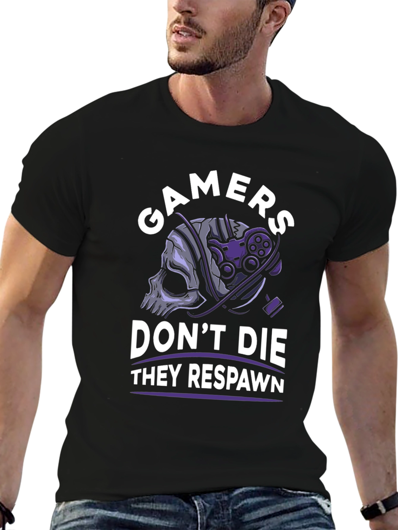 Gamers Dont Die They Respawn T-Shirt